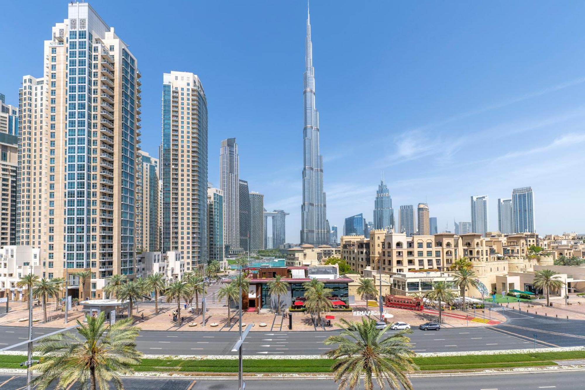Ultra Luxury Downtown - Full Burj Khalifa View - 5 Min Walk To Dubai Mall! Exterior photo