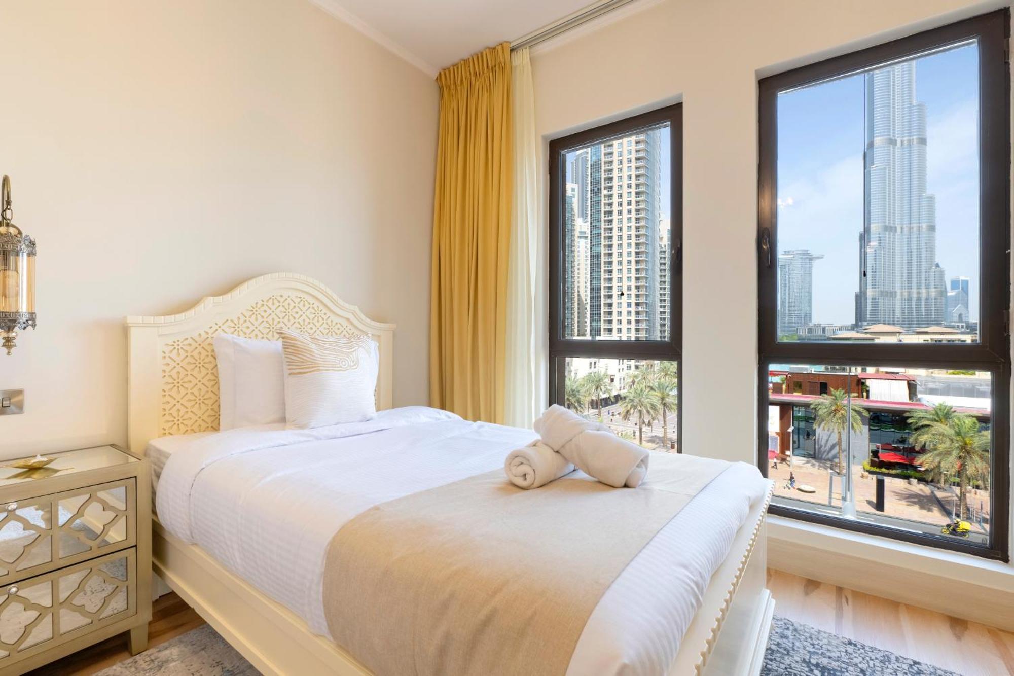 Ultra Luxury Downtown - Full Burj Khalifa View - 5 Min Walk To Dubai Mall! Exterior photo