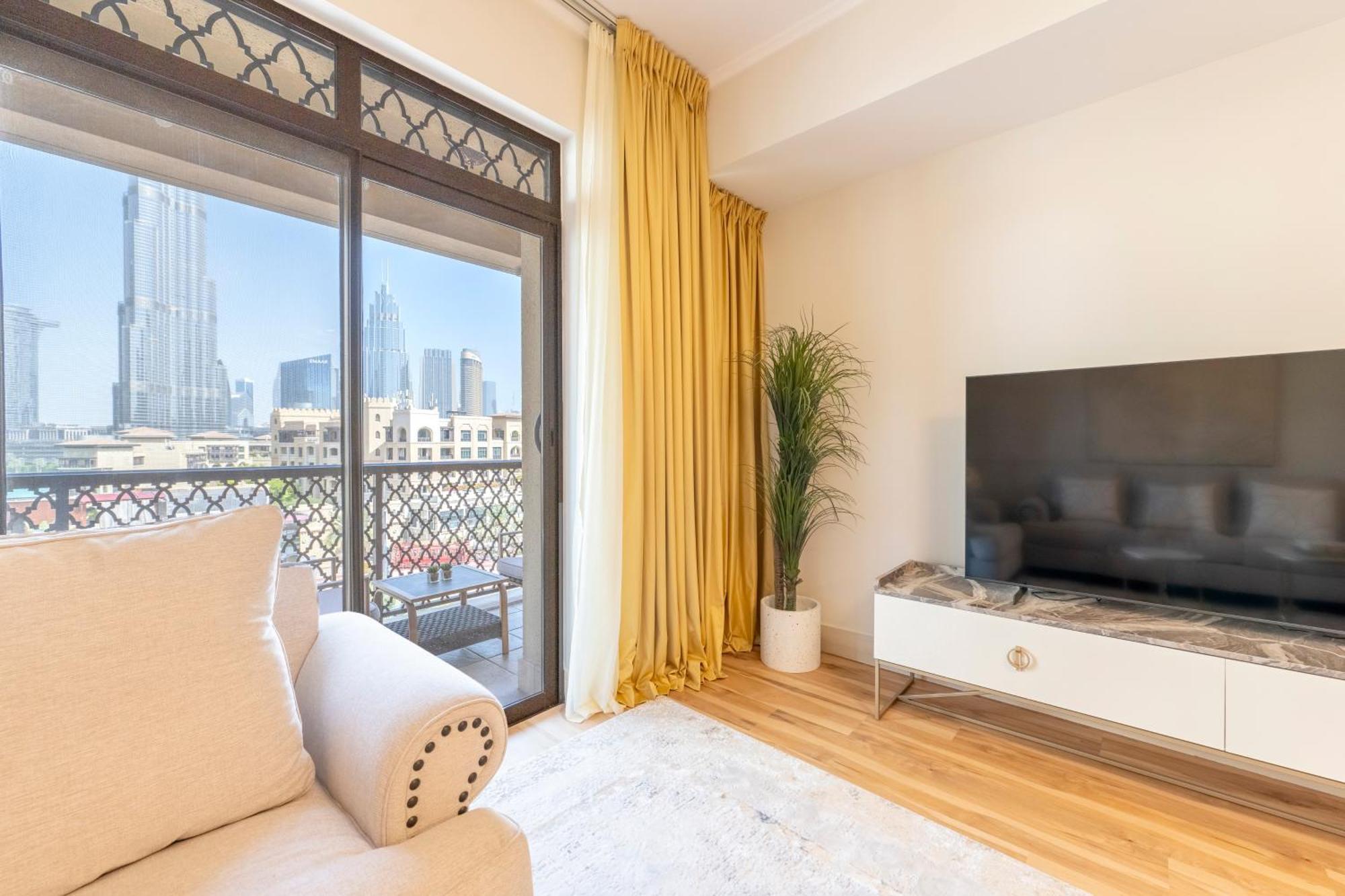 Ultra Luxury Downtown - Full Burj Khalifa View - 5 Min Walk To Dubai Mall! Exterior photo